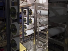 Sistema MR-BWRO-25TH RO con membrana Filmtec Toray 50-100KW/H de control por PLC