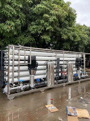 Buen precio Siemens S7 PLC Sistema RO de 5 etapas con una tasa de recuperación del 50 al 65% en línea