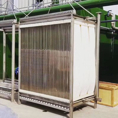 Buen precio Membrana de fibra hueca PVDF resistente a los productos químicos para el tratamiento de aguas residuales en línea