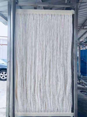 Buen precio PVDF exterior en fibra hueca MBR resistente a las sustancias químicas 10-20L/M2.H en línea