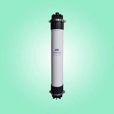 Buen precio Membrana de UF de fibra hueca exterior para filtración de PVDF / PVC / PAN a 1-3 bar en línea