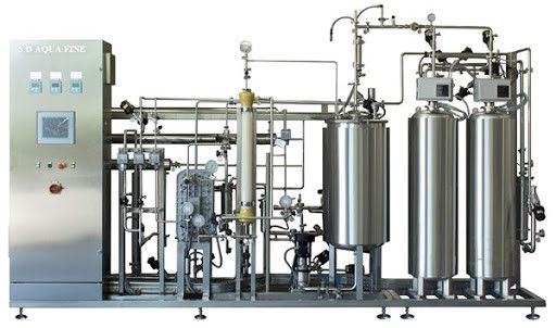 Buen precio Sistema RO EDI de dos etapas con control de Siemens S7 PLC y consumo de energía de 5 a 15 kW en línea
