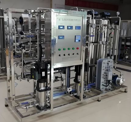 Buen precio 18kw RO EDI sistema con bombas Grundfos y control de Siemens PLC en línea