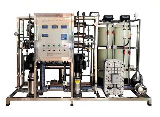 Buen precio Industria electrónica UPVC Instalación EDI Sistema de agua purificada para 5-15kw Consumo de energía en línea