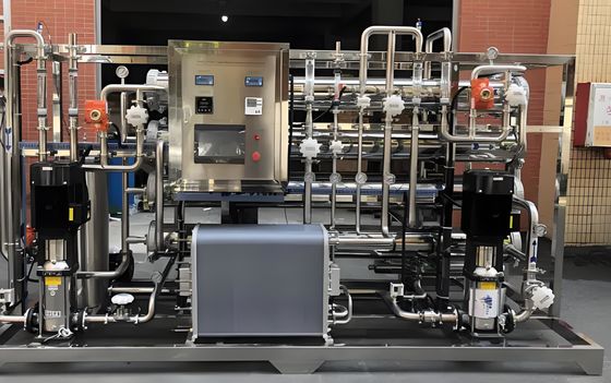Buen precio Filmtec / Toray Sistema EDI de membrana 1-50 m3/hora Produce agua ultrapura en línea