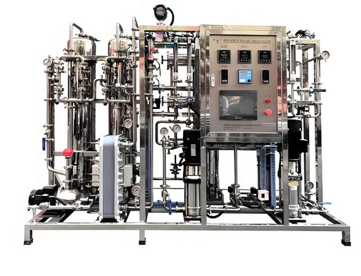 Buen precio Siemens S7 Sistema EDI de control PLC de tratamiento de agua con Filmtec / Toray Membrana en línea