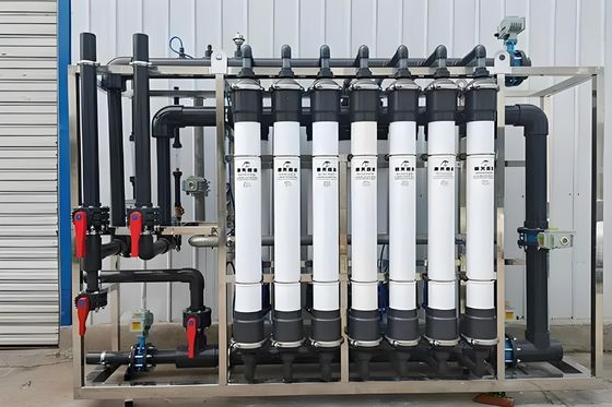 Buen precio Sistema de membrana de ultrafiltración SS304 / PVC con eliminación de virus al 99,99% en línea