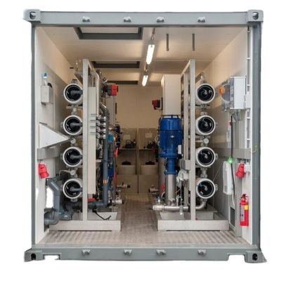 Buen precio Containerized Reverse Osmosis System with DOW BW30-400 Membrane and 5-35°C Temperature Range for Water Treatment en línea
