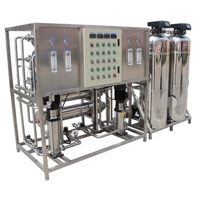 Buen precio Sistema comercial de tratamiento de agua por ósmosis inversa 220V/380V 98% de rechazo de sal en línea