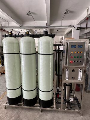 Buen precio Purificador de agua por ósmosis inversa de 1000LPH para purificación de agua municipal en línea