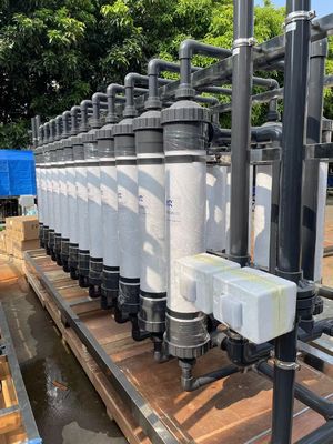 Buen precio Planta de ultrafiltración de 50 m3 por hora con lavado automático y sistema de control en línea