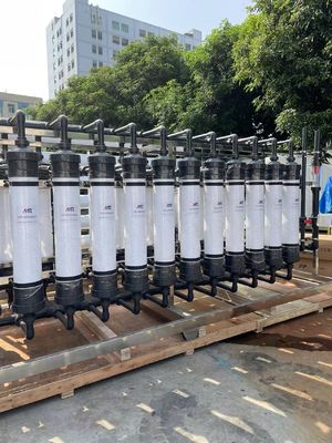Buen precio Tratamiento de aguas residuales Sistema de ultrafiltración personalizado en la industria textil en línea