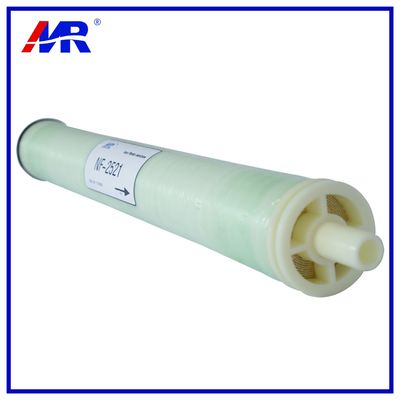 Buen precio Membrana de ósmosis inversa de filtración industrial 600PSI con 99% de rechazo de sal en línea