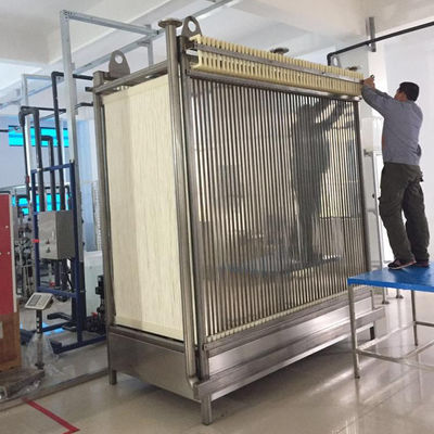 Buen precio Biorreactor de membrana de fibra hueca PVDF para mejorar la resistencia química en línea