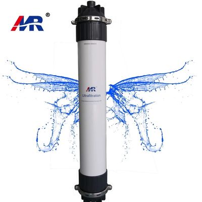 Buen precio Membrana de UF resistente a los químicos con una superficie de 10-77 m2 y un caudal de 40-120 LMH en línea