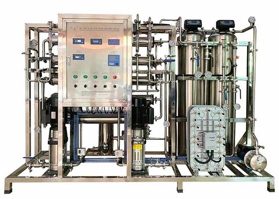 Buen precio Sistema EDI de capacidad de 1-50 m3/h con accesorios UPVC / SS304 y bomba Grundfos / CNP en línea