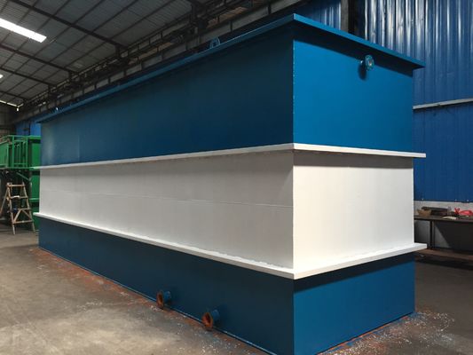 Buen precio Planta de tratamiento de aguas residuales domésticas 380V/50HZ para purificación / reciclaje automático en línea