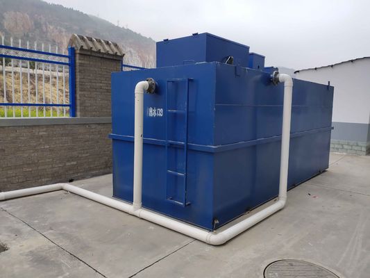 Buen precio Planta de tratamiento de aguas residuales de control automático PLC para el tratamiento de aguas residuales domésticas en línea