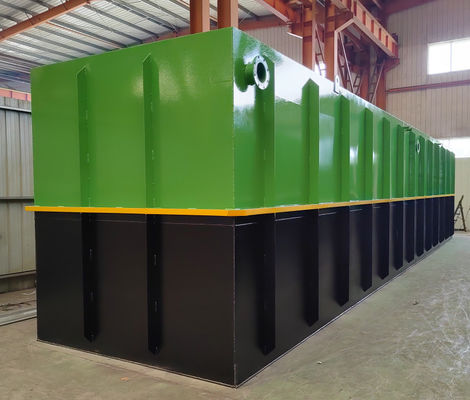 Buen precio Instalación de tratamiento de aguas residuales AAO MBR Negro / Gris 5-20KW en línea
