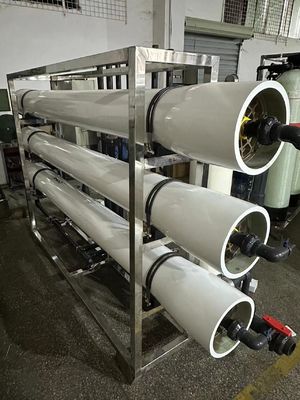 Buen precio Filtración de agua por ósmosis inversa comercial 6 m3/h 120 m3 por día en línea