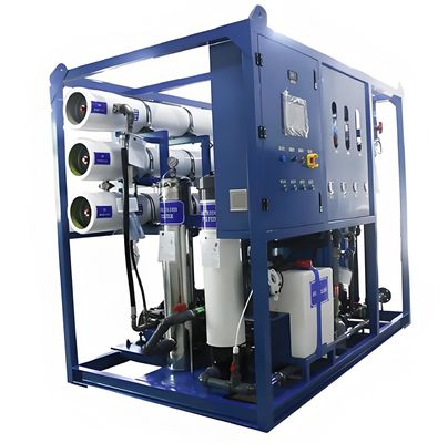 Buen precio Sistema de desalinización de agua de mar Siemens S7 PLC que produce 99,5% de agua desalinizada en línea