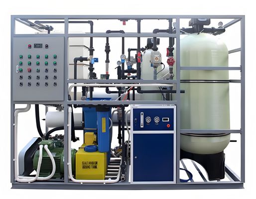 Buen precio 99Sistema de desalinización de agua de mar con membrana Filmtec / Toray RO en línea