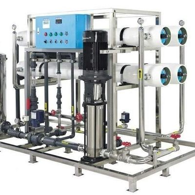 Buen precio Producción de agua pura Sistema de ósmosis inversa 500-1000 m3/día en línea