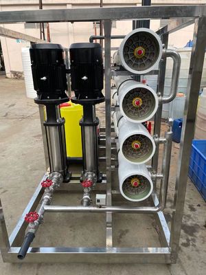 Buen precio Sistema de nanofiltración de control por PLC 50-80% Rango de temperatura de recuperación 5-40.C en línea