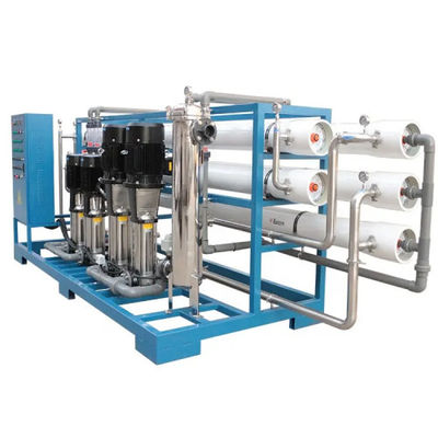 Buen precio Sistema municipal de purificación de agua 10-100 M3/Hr Nanofiltración con control PLC en línea