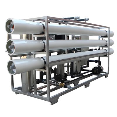 Buen precio Siemens S7 PLC Planta de reacondicionamiento de agua salobre 500-5000 ppm Con una tasa de rechazo del 98% en línea