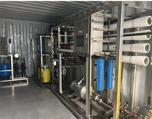 Buen precio Tasa de recuperación del 50-70% Sistema de reacondicionamiento en contenedores impulsado por la bomba Grundfos / CNP en línea