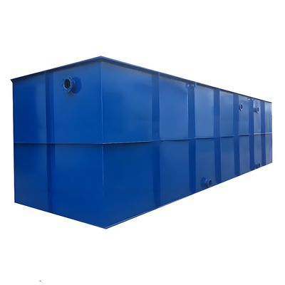 Buen precio AAO MBR Planta de tratamiento de aguas residuales domésticas con control PLC en línea