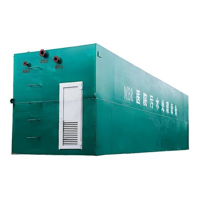 Buen precio Planta de eliminación de aguas residuales de biorreactor de membrana AAO móvil para hoteles en línea