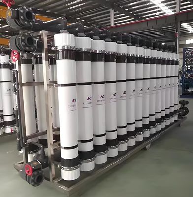 calidad PVDF Uf Ultrafiltración por membrana Tratamiento de aguas residuales para eliminar contaminantes fábrica