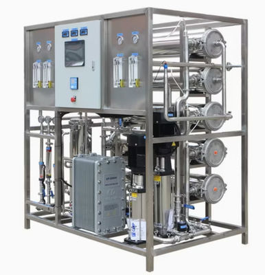 Buen precio Sistema EDI de control eléctrico avanzado Siemens S7 PLC para tratamiento de agua RO de dos etapas en línea