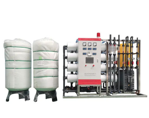 Buen precio Sistema comercial de ósmosis inversa con fuente de alimentación de 380V/50Hz en línea