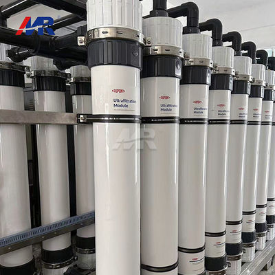 Buen precio Microfiltración industrial Sistema de ultrafiltración con 0,2-0,02um Micron y 10-100m3/hora Capacidad en línea